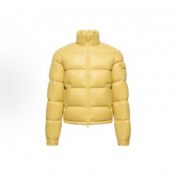 Moncler Levitha Series Slim Fit Comfortable Goose Down Jacket Yellow