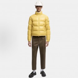 Moncler Levitha Series Slim Fit Comfortable Goose Down Jacket Yellow