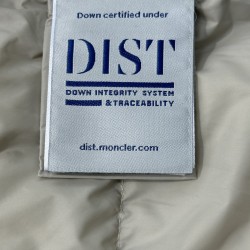 Moncler Tarn Series Casual Simple Comfortable Down Jacket Cream