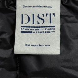 Moncler Men's Hooded Long Down Jacket Black