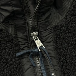 Moncler Chiablese Logo Zipper Loose-fitting Long-sleeved Jacket