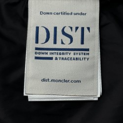 Moncler Fusain Men's Hooded Short Down Jacket