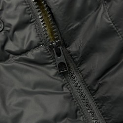 Moncler Tripiti Logo Stand Collar Zip-Up Down Jacket Black