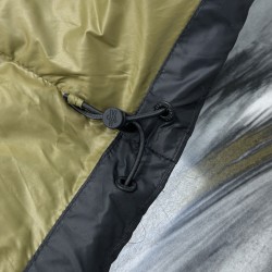 Moncler Tripiti Logo Stand Collar Zip-Up Down Jacket Black