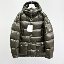Moncler Chiablese Series Long-Sleeve Down Jacket