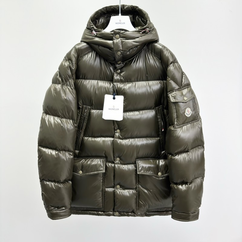 Moncler Chiablese Series Long-Sleeve Down Jacket