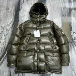 Moncler Chiablese Series Long-Sleeve Down Jacket