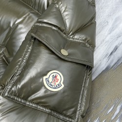 Moncler Chiablese Series Long-Sleeve Down Jacket