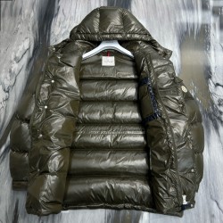 Moncler Chiablese Series Long-Sleeve Down Jacket