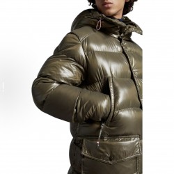 Moncler Chiablese Series Long-Sleeve Down Jacket