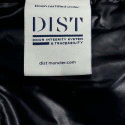 Moncler Chiablese Series Long-Sleeve Down Jacket Black