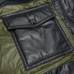 Moncler Chiablese Series Long-Sleeve Down Jacket Black
