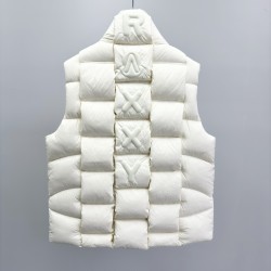M0ncler x Christopher Raxxy  Down Vest White