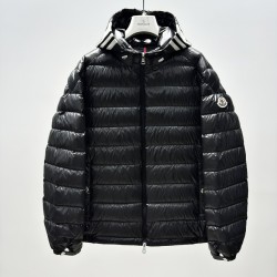 Moncler FW24 CORNOUR Adjustable Cuff Short Zipper Down Jacket  Black