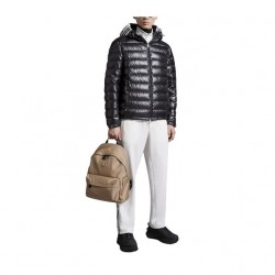 Moncler FW24 CORNOUR Adjustable Cuff Short Zipper Down Jacket  Black