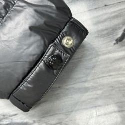 Moncler FW24 CORNOUR Adjustable Cuff Short Zipper Down Jacket 