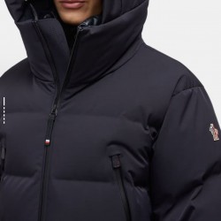 Moncler Grenoble Fellberg Men's Hooded Down Jacket Black