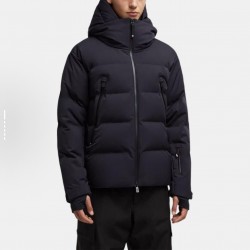 Moncler Grenoble Fellberg Men's Hooded Down Jacket Black