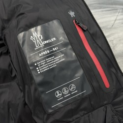 Moncler Grenoble Fellberg Men's Hooded Down Jacket Black