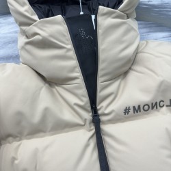 Moncler Fellberg Series Zippered Pocket Hooded Down Jacket