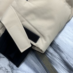 Moncler Fellberg Series Zippered Pocket Hooded Down Jacket