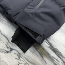 M0ncler Grenoble Fellberg Men's Hooded Down Jacket Black