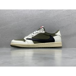 GT AJ1 Low Travis Scott Medium Olive DM7866-200