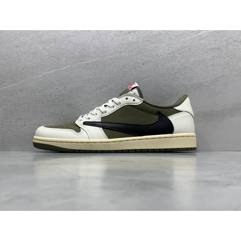 GT AJ1 Low Travis Scott Medium Olive DM7866-200
