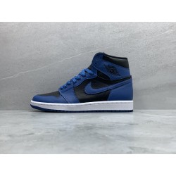 GT AJ1 High Dark Marina Blue 555088-404