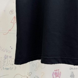 GT Balenciaga Men's Messy Spray T-shirt in Black