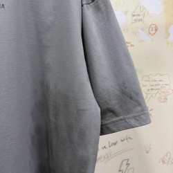 GT Balenciaga Men's Balenciaga Back T-shirt in Balenciaga Grey