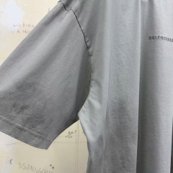 GT Balenciaga Men's Balenciaga Back T-shirt in Balenciaga Grey