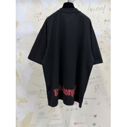 GT Balenciaga Men's Salon De Couture T-shirt in Black