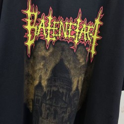 GT Balenciaga Men's Balenciaga Sacré Coeur T-shirt in Black