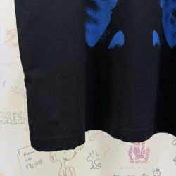 GT Balenciaga Men's Paris Thunderstorm T-shirt in Black