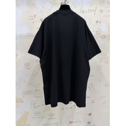 GT Balenciaga Men's Paris Thunderstorm T-shirt in Black