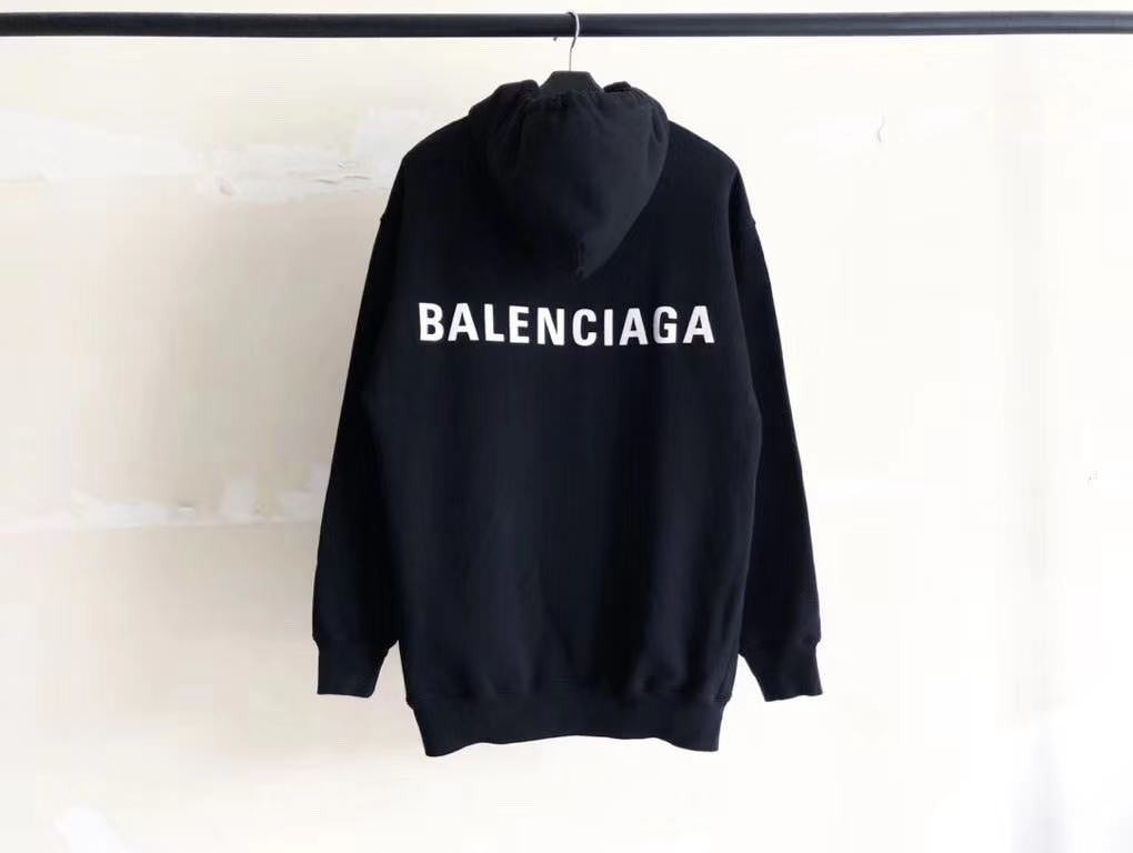 balenciaga black hoodie