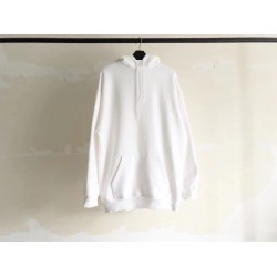 Balenciaga Back Logo White Hoodie