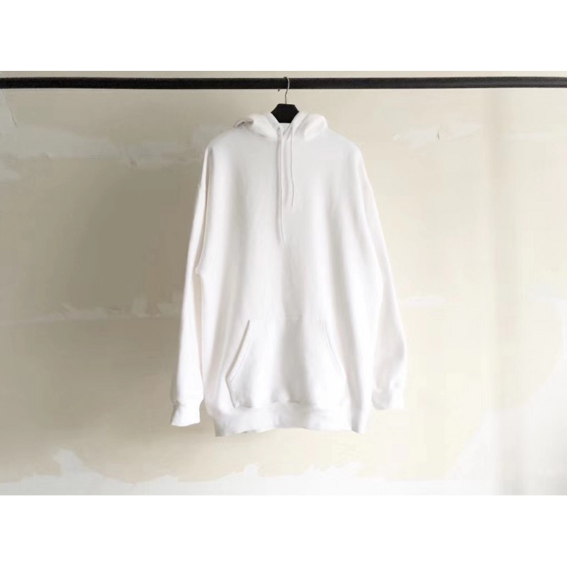 balenciaga off white hoodie