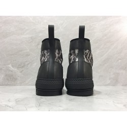 Dior B23 Hi Top Sneakers oblique monogram Black