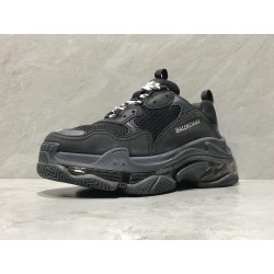 GT Batch Balenciaga Triple-S Clear Sole 2018 Black