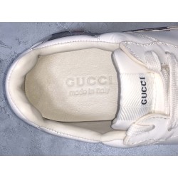 GT Batch Gucci Men's Rhyton leather sneaker with wave