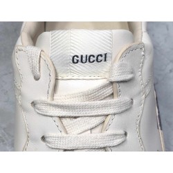 GT Batch Gucci Men's Rhyton leather sneaker with mouth
