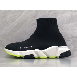 GT Batch Balenciaga Speed Trainer Black White Neon (2018)