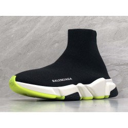 GT Batch Balenciaga Speed Trainer Black White Neon (2018)