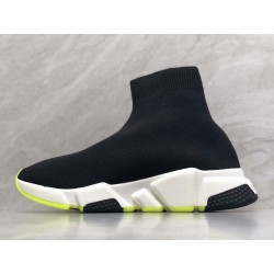 GT Batch Balenciaga Speed Trainer Black White Neon (2018)