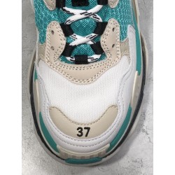 GT Batch Balenciaga Triple-S White Green Grey
