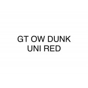 GT OW Dunk Uni Red