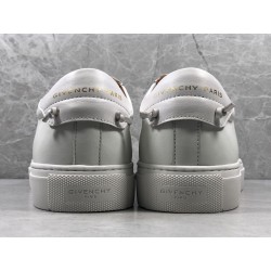 GT Batch Givenchy Paris Strap Sneakers White Black