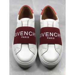 GT Batch Givenchy Paris Strap Sneakers White Red